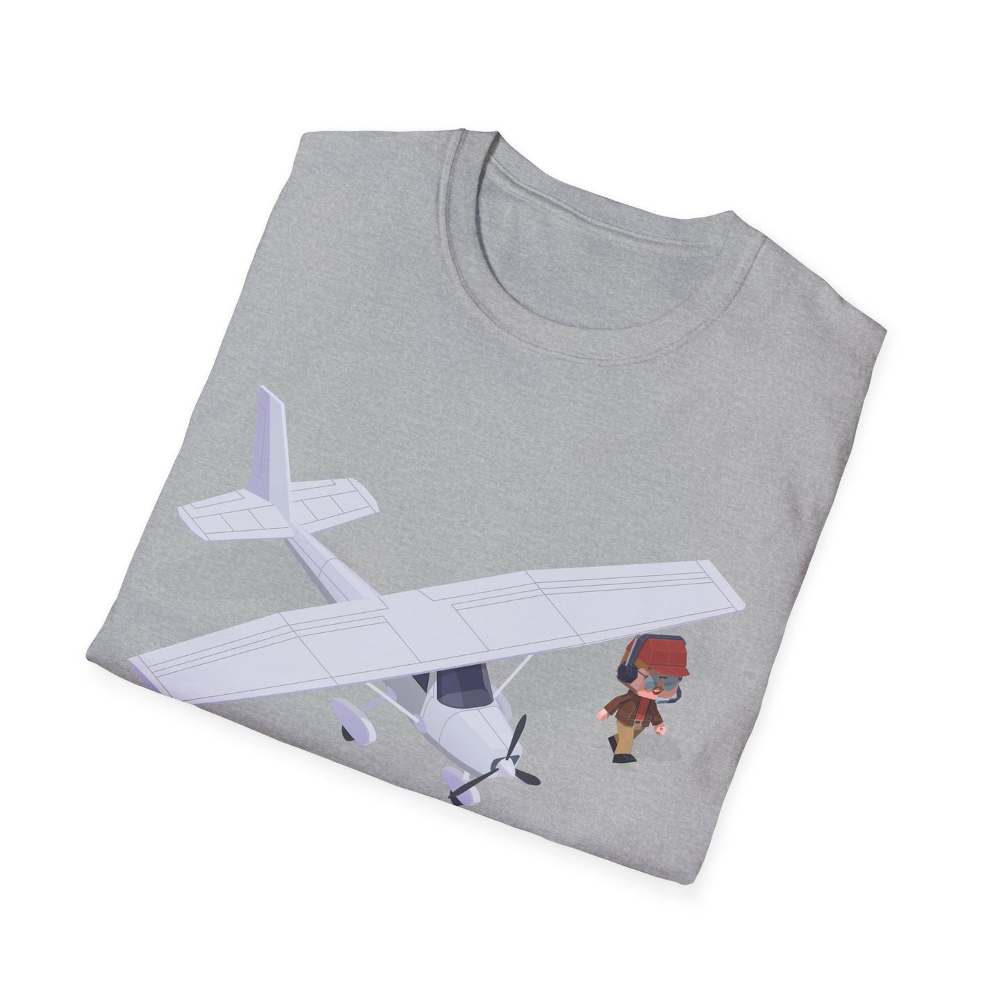 AirSailr 'The Perfect Landing' Pilot's T-Shirt – Walk Away with a Smile