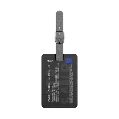 AirSailr 'Passenger License' Luggage Tag – Your Ticket to Stand-Out Travel