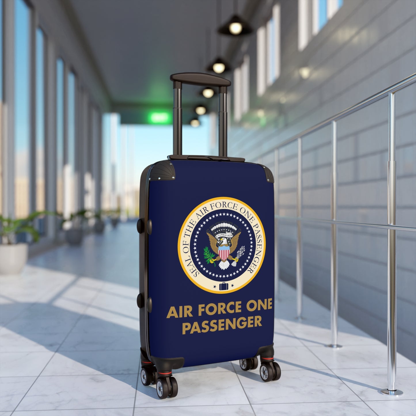 AirSailr 'Air Force One Passenger' Suitcase – Travel Like a Commander-in-Chief