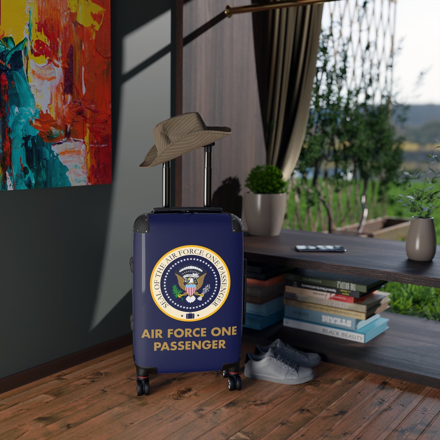 AirSailr 'Air Force One Passenger' Suitcase – Travel Like a Commander-in-Chief