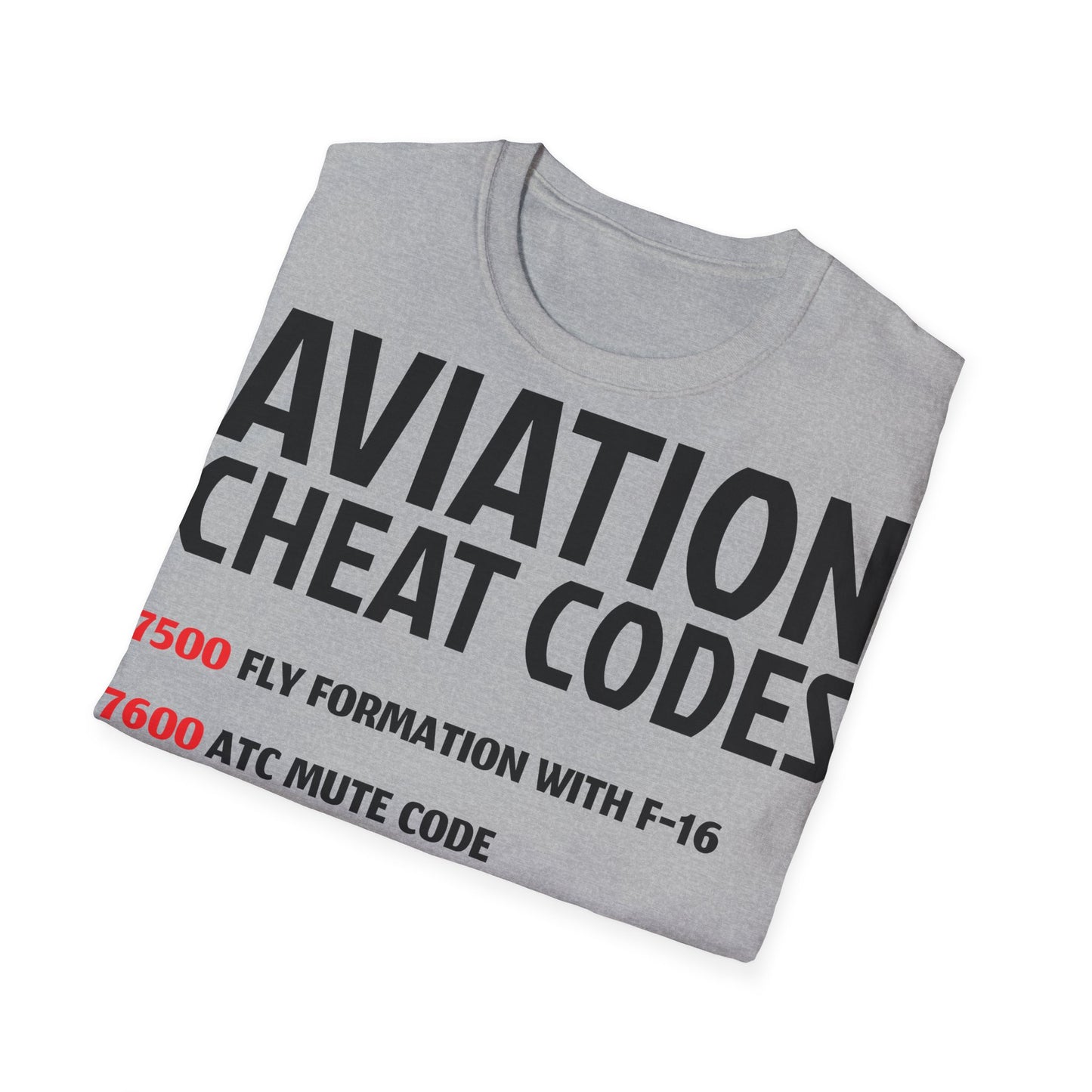 AirSailr 'Pilot's Cheat Codes' T-Shirt – Crack a Smile at Any Altitude