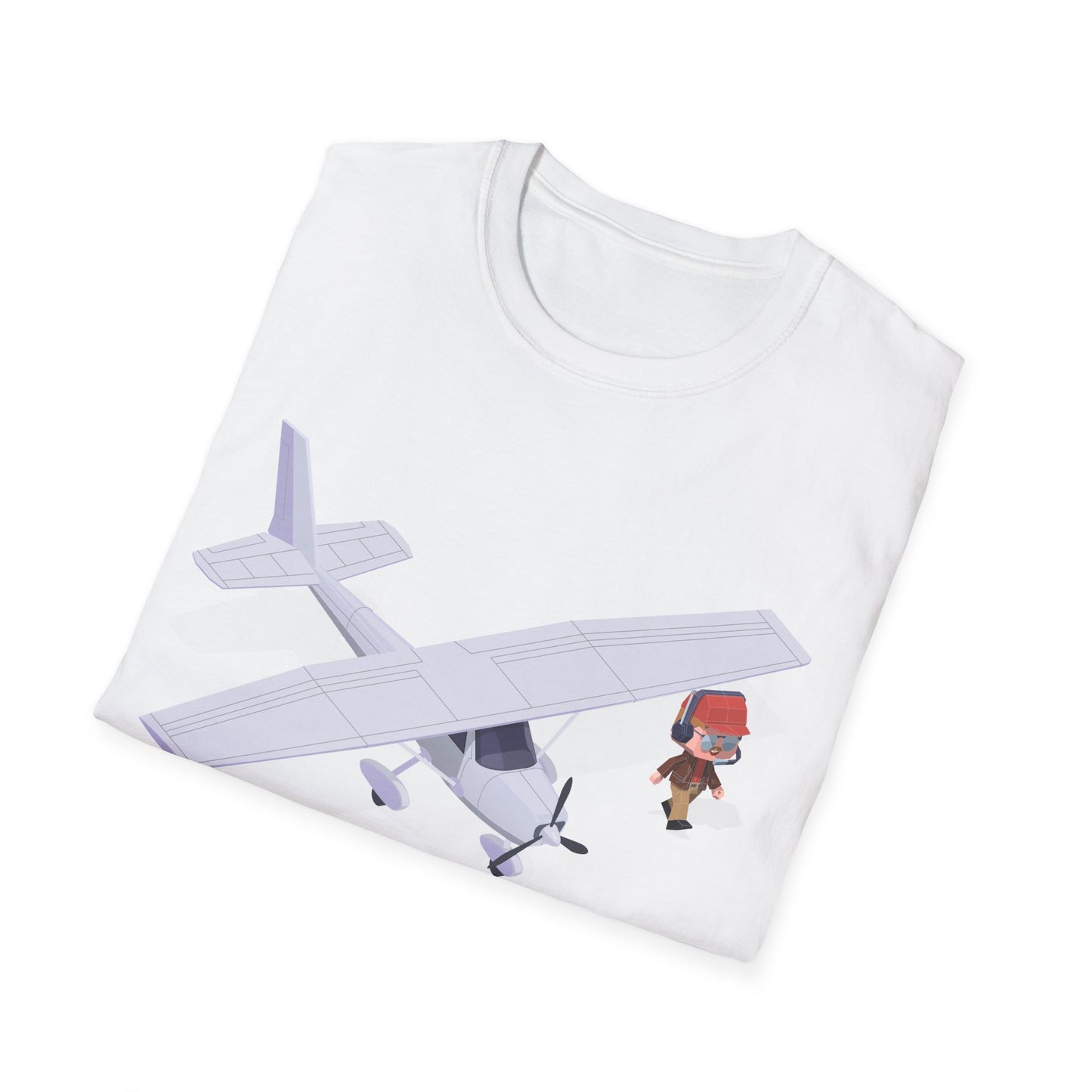 AirSailr 'The Perfect Landing' Pilot's T-Shirt – Walk Away with a Smile