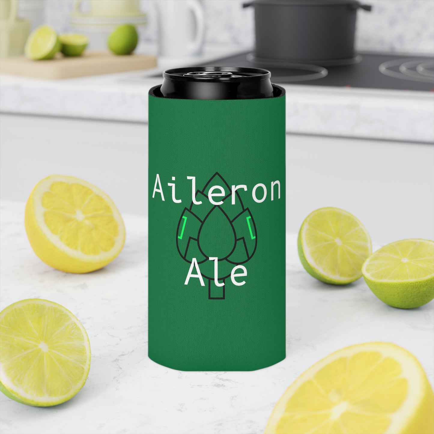 Aileron Ale: Aviation-Inspired Can Holder