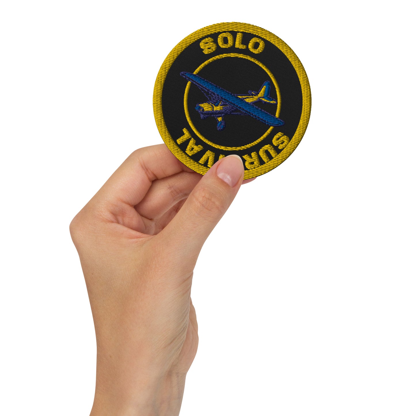 Solo Survival Pilot Embroidered Patch