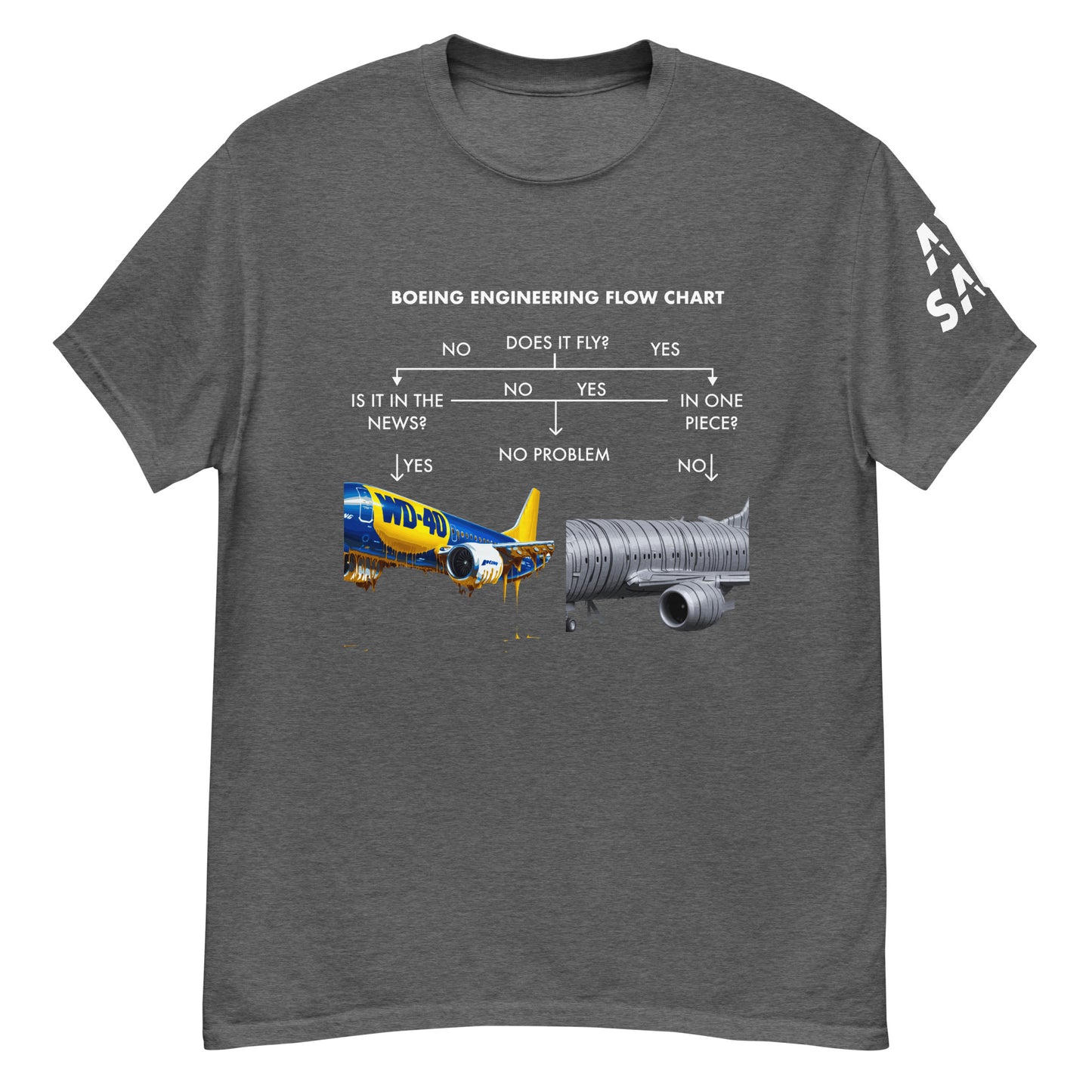 Boeing Engineering Flowchart T-Shirt