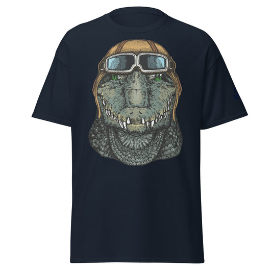 The Focused Aviator: Alligator Precision Men's Classic Tee