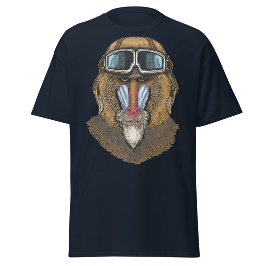 The Doubtful Aviator: Monkey Business Men's Classic Tee