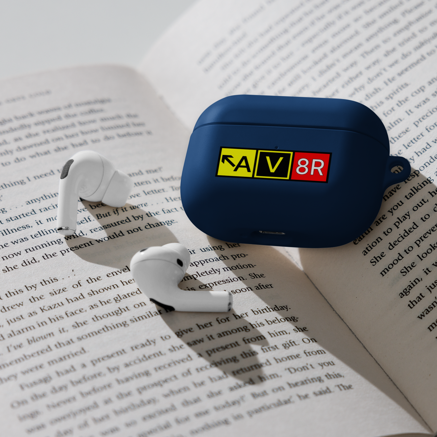AV8R Rubber Case for AirPods®: Taxiway-inspired Protection