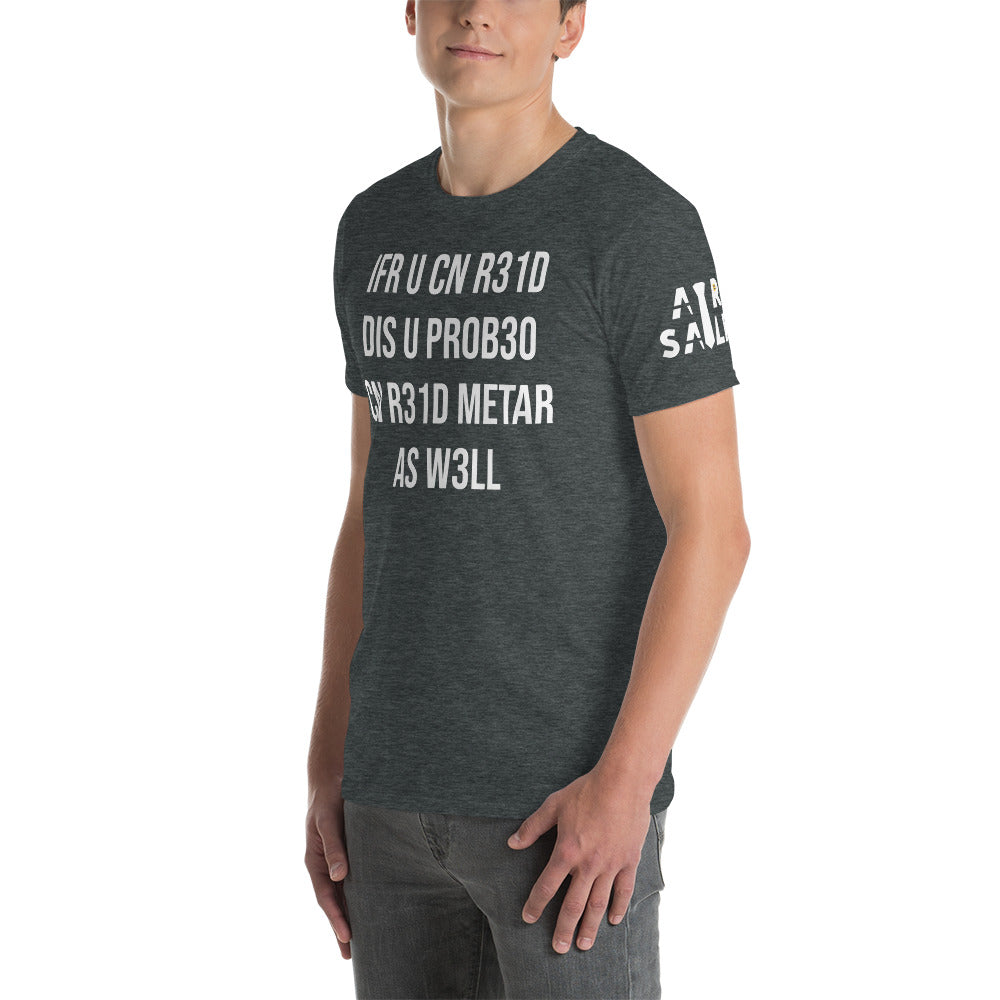 Aviator's Code T-Shirt - METAR Message