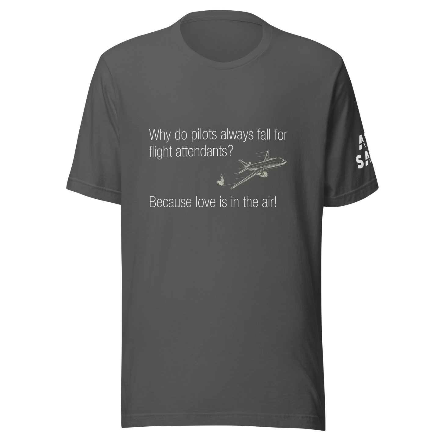 Love is in the Air - Pilot Humor T-Shirt